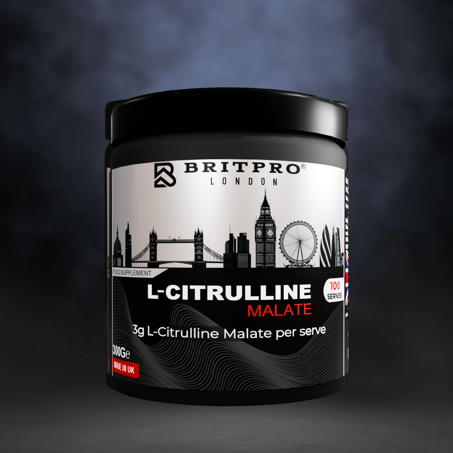 BRITPRO London® Citrulline Malate 300g