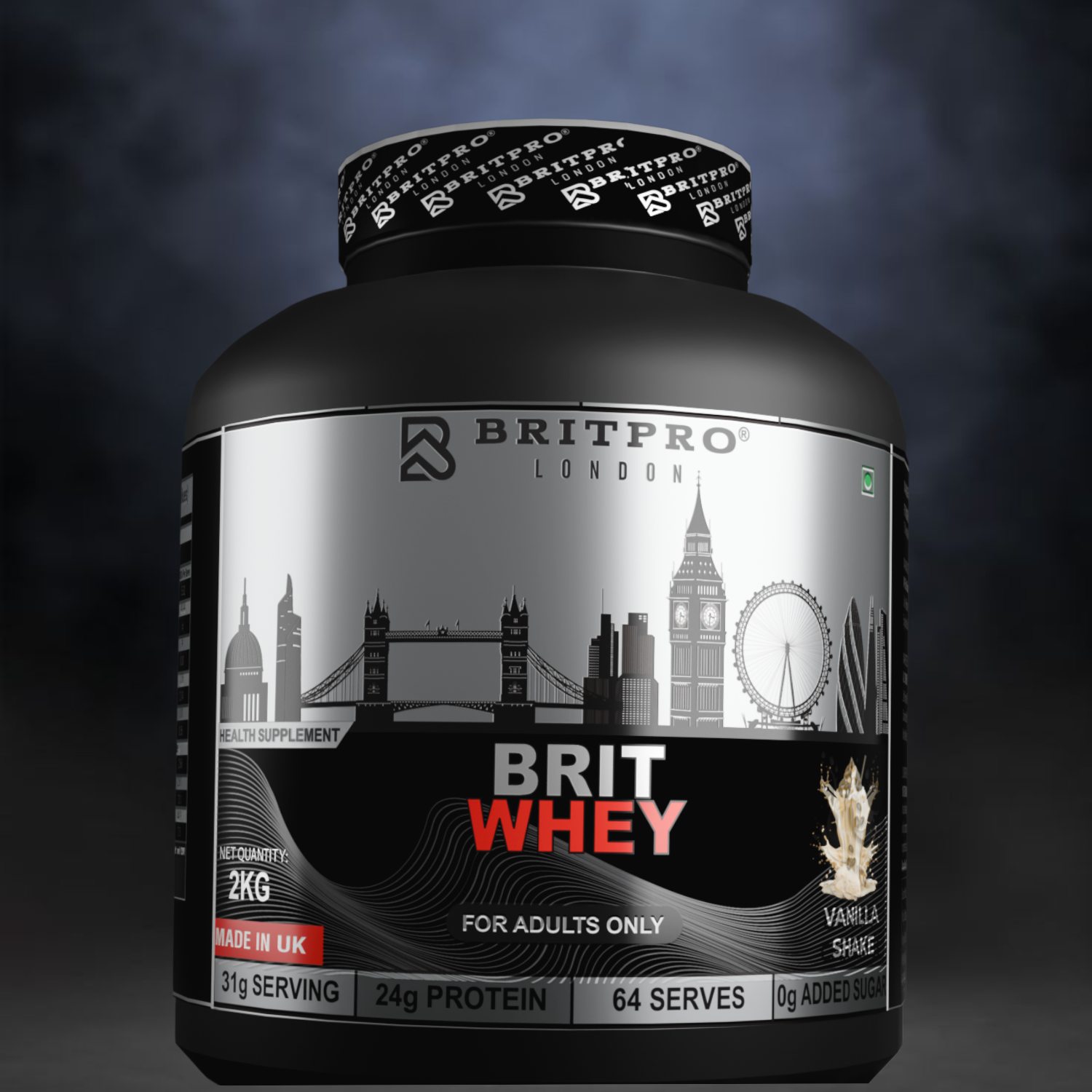 BRITPRO London® BRIT Whey 2KG
