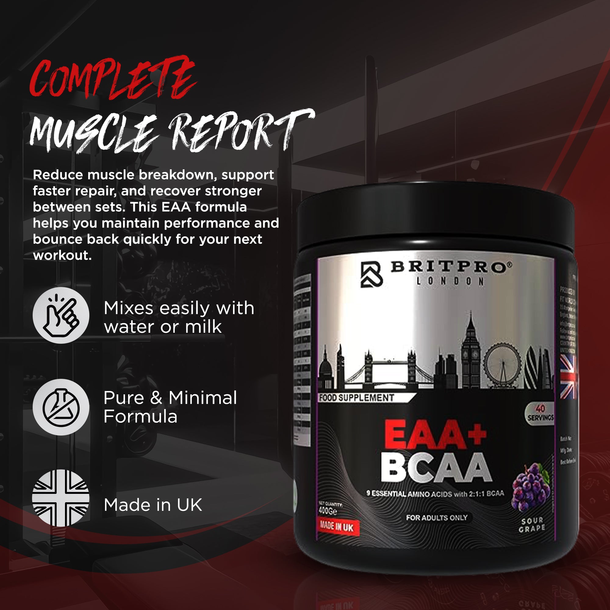BRITPRO London® EAA 400G