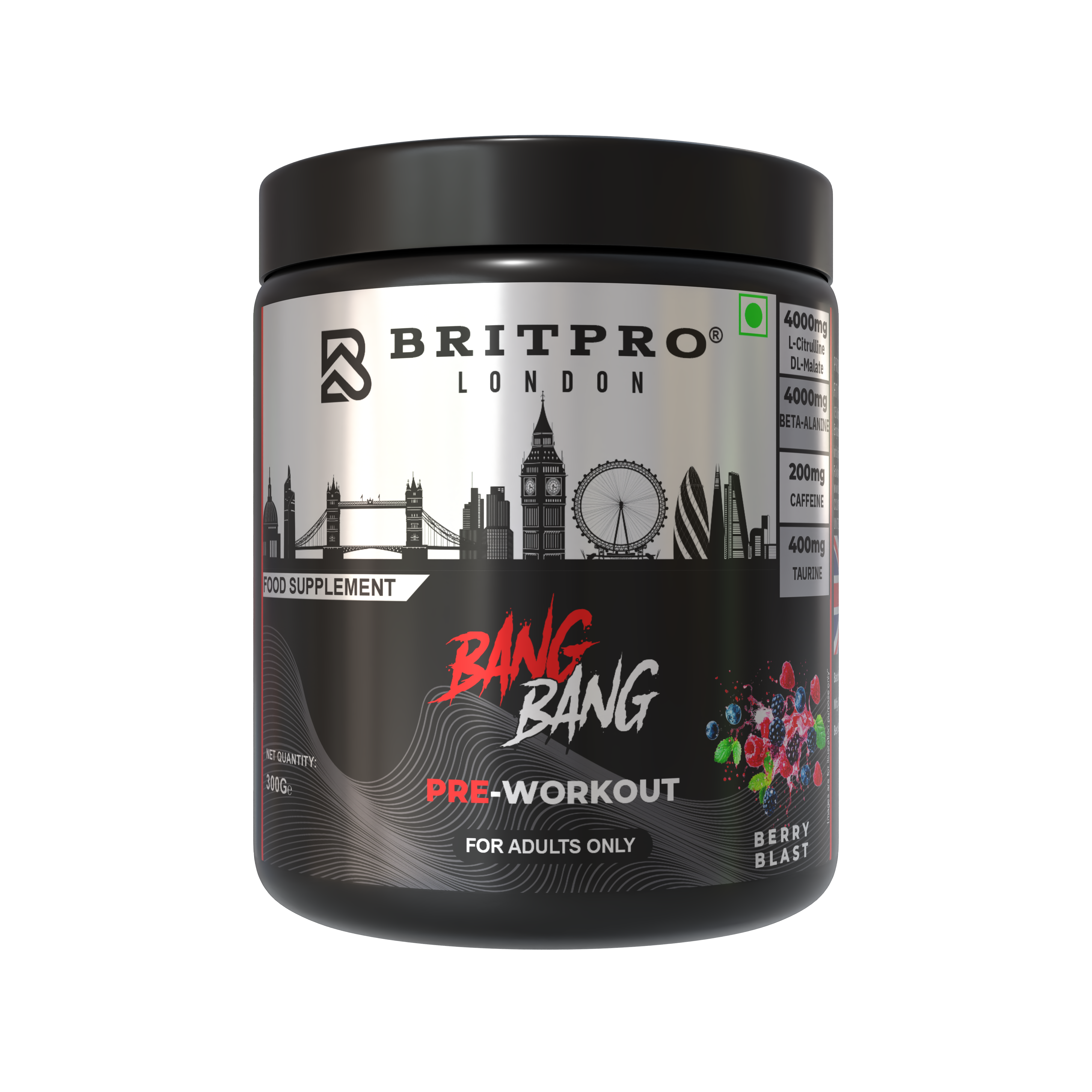 BRITPRO London® BANG BANG Pre-WKT 300G